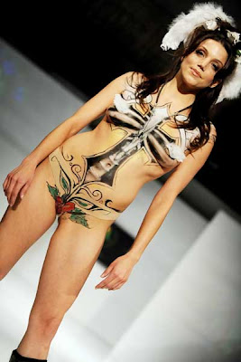 Body Art fashion show Bullet 4 Peace