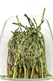 Wild asparagus with parmesan