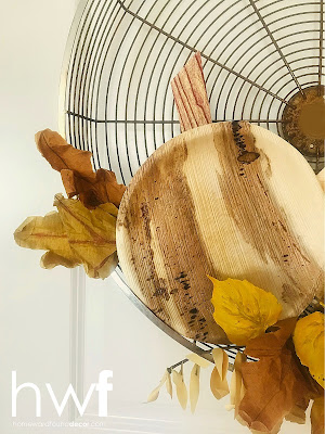 fall,wreaths,pumpkins,wall art,paper crafts,dollar store crafts,re-purposing,up-cycling,tutorial,DIY,diy decorating,decorating,Thanksgiving,Thanksgiving wreath,Thanksgiving wall art,DIY pumpkin and leaf wreath.