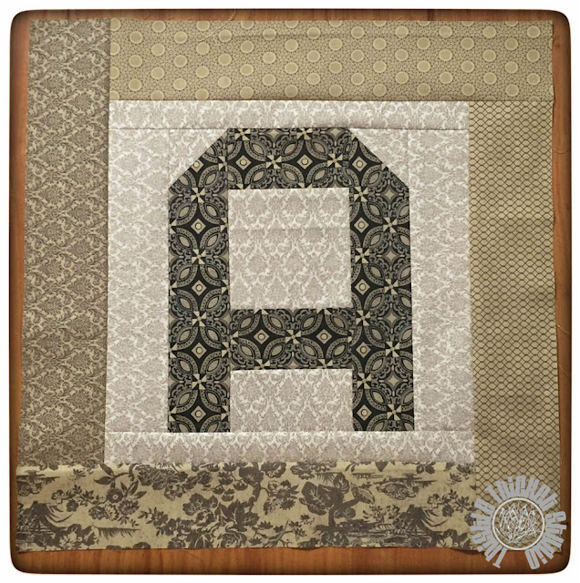 Spell It With Moda Fabric! Monogram Pillow Tutorial by Thistle Thicket Studio. www.thistlethicketstudio.com