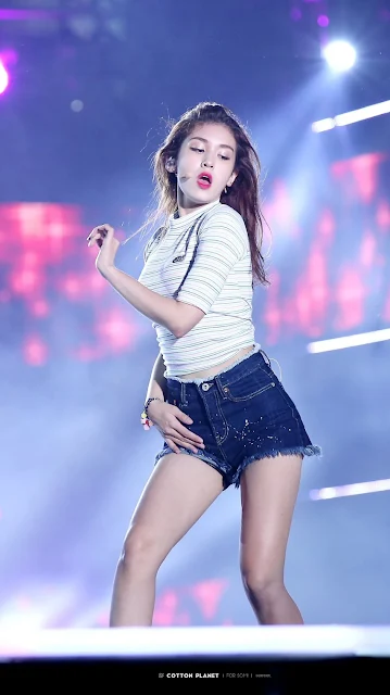 Ennik Somi Douma, better known as Jeon Somi or simply Somi (전소미), is a Canadian-Dutch-Korean singer and dancer under The Black Label. Somi is a former participant of the survival shows Sixteen (2015) and Produce 101 (2016). She was a member of the Kpop group I.O.I (2016) and Unnies (2017). Somi debuted as a solo artist on June 13, 2019 with the single Birthday.