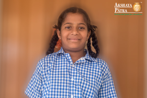 Bhanupriya - Akshaya Patra Beneficiary