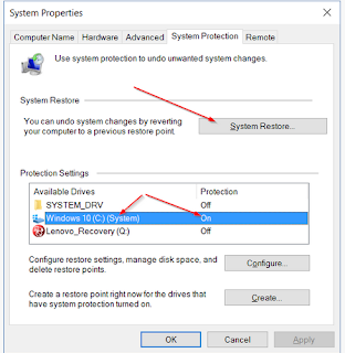 Restore Windows 10 | How to restore Windows 10 like all using System Restore Point