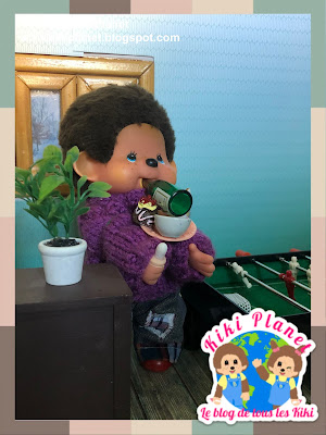 kiki monchhichi travail job humour funny plushie life 