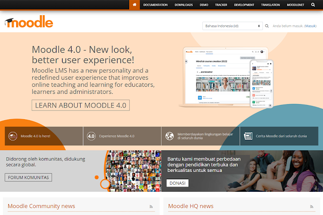moodle-homepage