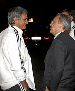 Florentino Pérez supports to Jose Mourinho. The Portuguese does not understand the Spanish League schedule