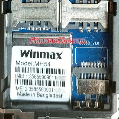 Winmax MH54 Flash File SC6533G
