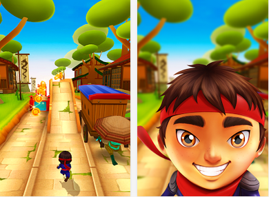Ninja Kid Run Free - Fun Game Free Android Download