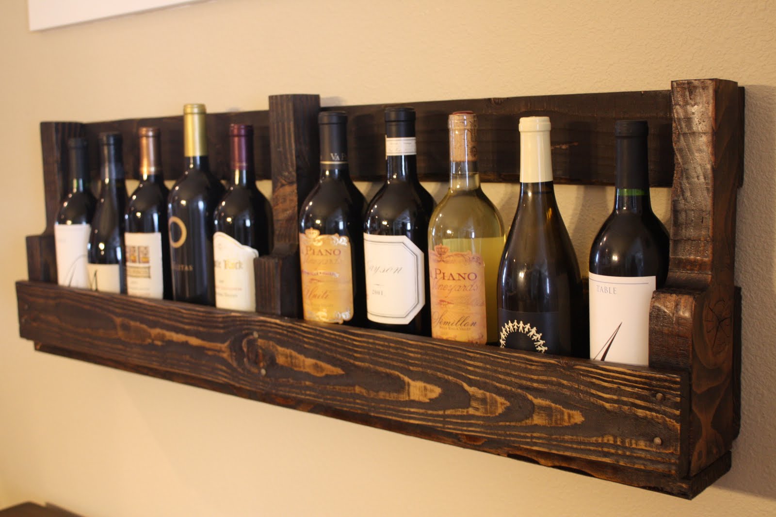 make wine rack cabinet