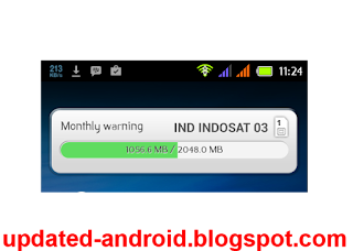 Cara Menampilkan Kecepatan Internet Di Status Bar dan notifikasi android