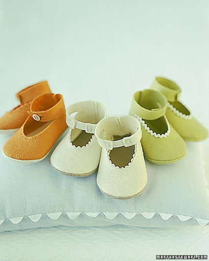 Free Baby Projects: Felt Baby Shoes
