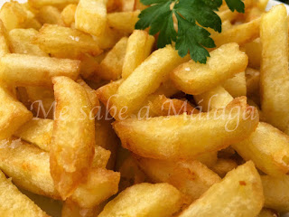 receta de patatas fritas