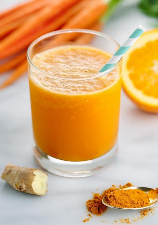 Carrot Ginger Turmeric Smoothie