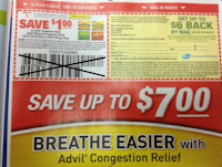 Advil Congestion Relief Mail in Rebate form