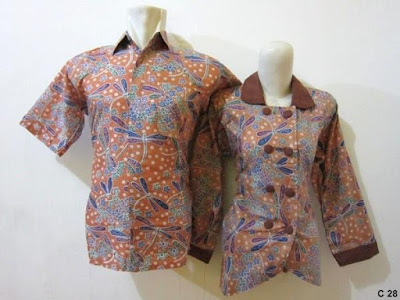 15 Model Baju Batik  Guru  Modis 2021 Desain  Modern 