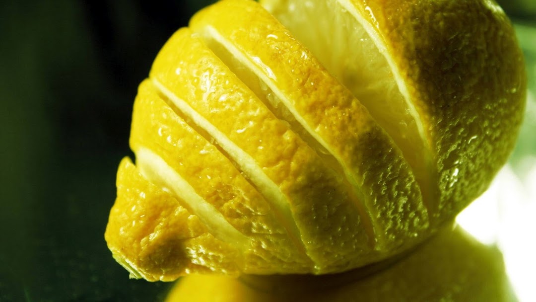 Lemon Macro HD Wallpaper