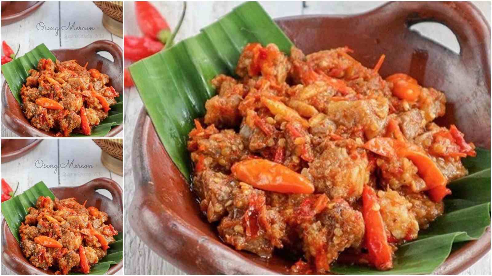 Resep Oseng Oseng Mercon Pedes Endess