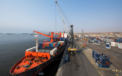 The port of Antwerp