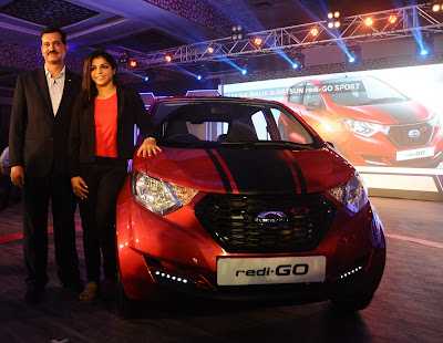 Datsun redi-GO Sport Limited Edition with sakshi mallik