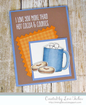 More Than Hot Cocoa and Cookies card-designed by Lori Tecler/Inking Aloud-stamps from WPlus9