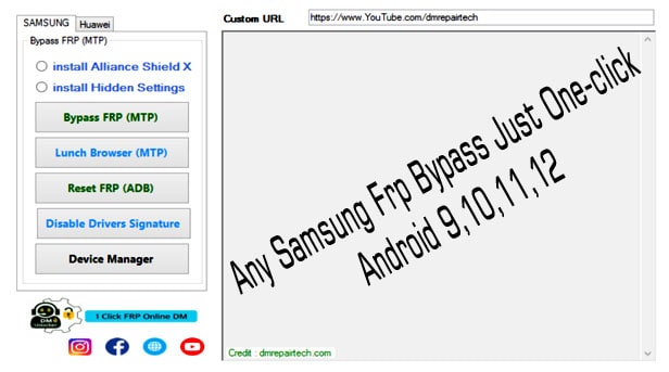 Any Samsung Frp Bypass Just One-click