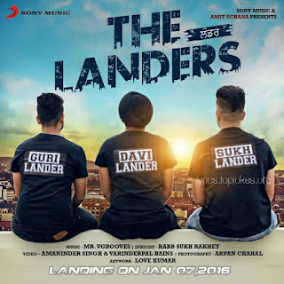 TIN TIN LYRICS: Latest Punjabi Song presented and sung by Guri Lander (The Landers). Music for this song is given by Mr V Grooves and Lyrics is penned by Guri Lander.
