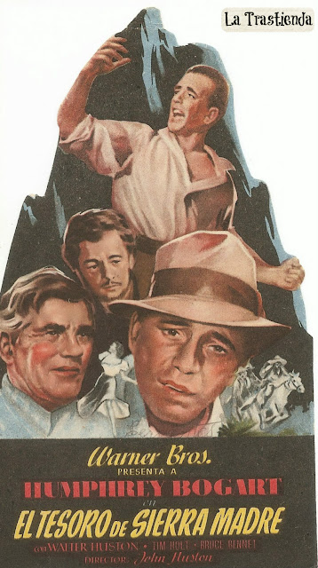 Programa de Cine - El Tesoro de Sierra Madre - Humphrey Bogart - Walter Huston