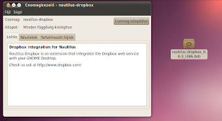 dropbox telepítése