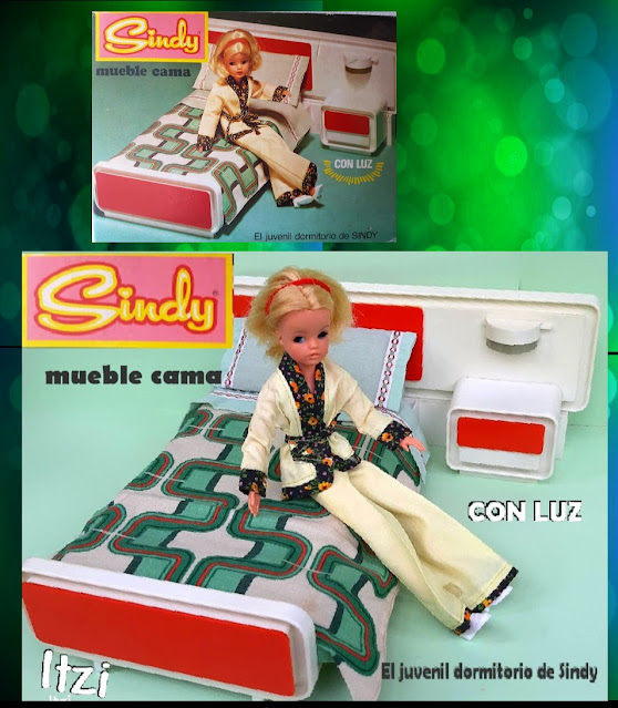 cama De la muñeca Sindy de Florido en caja