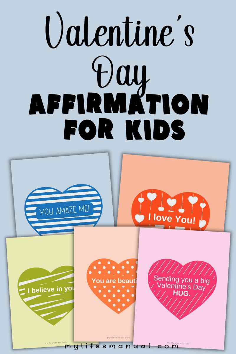 Valentine's Day Affirmation For Kids