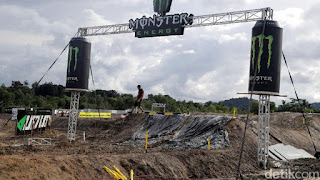 Ajang Indonesia MXGP akan besok....kembalinya ajang motocross internasional ke Indonesia