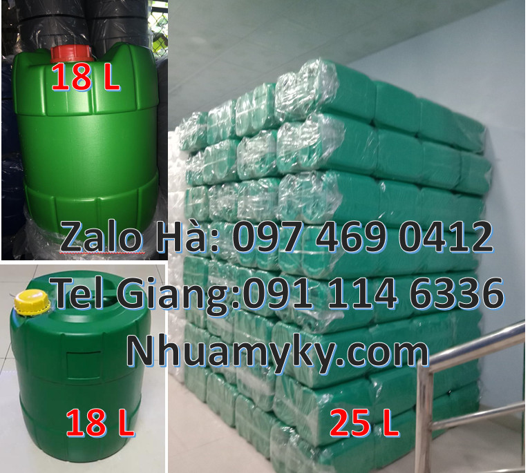  Can nhựa 25 lít chắc hẳn không ai còn xa lạ với nó, nó trở thành một sản p 034c579e99ab41f518ba24