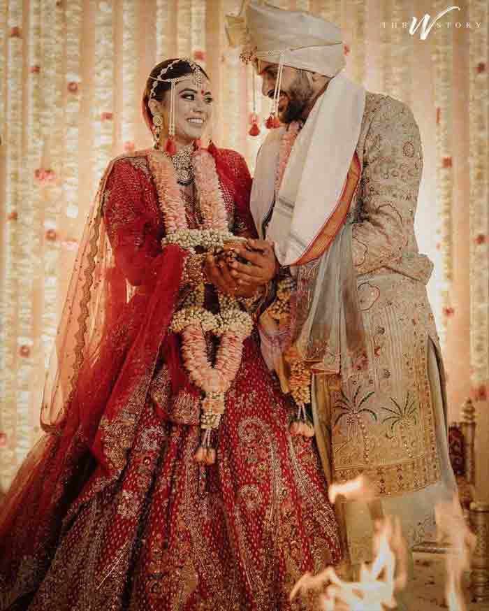Shardul Thakur, Mittali Parulkar opt for exquisite traditional wedding looks, Mumbai, News, Marriage, Sports, Cricket, National.