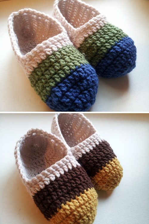 Women's Ballet Slippers - Free Pattern 