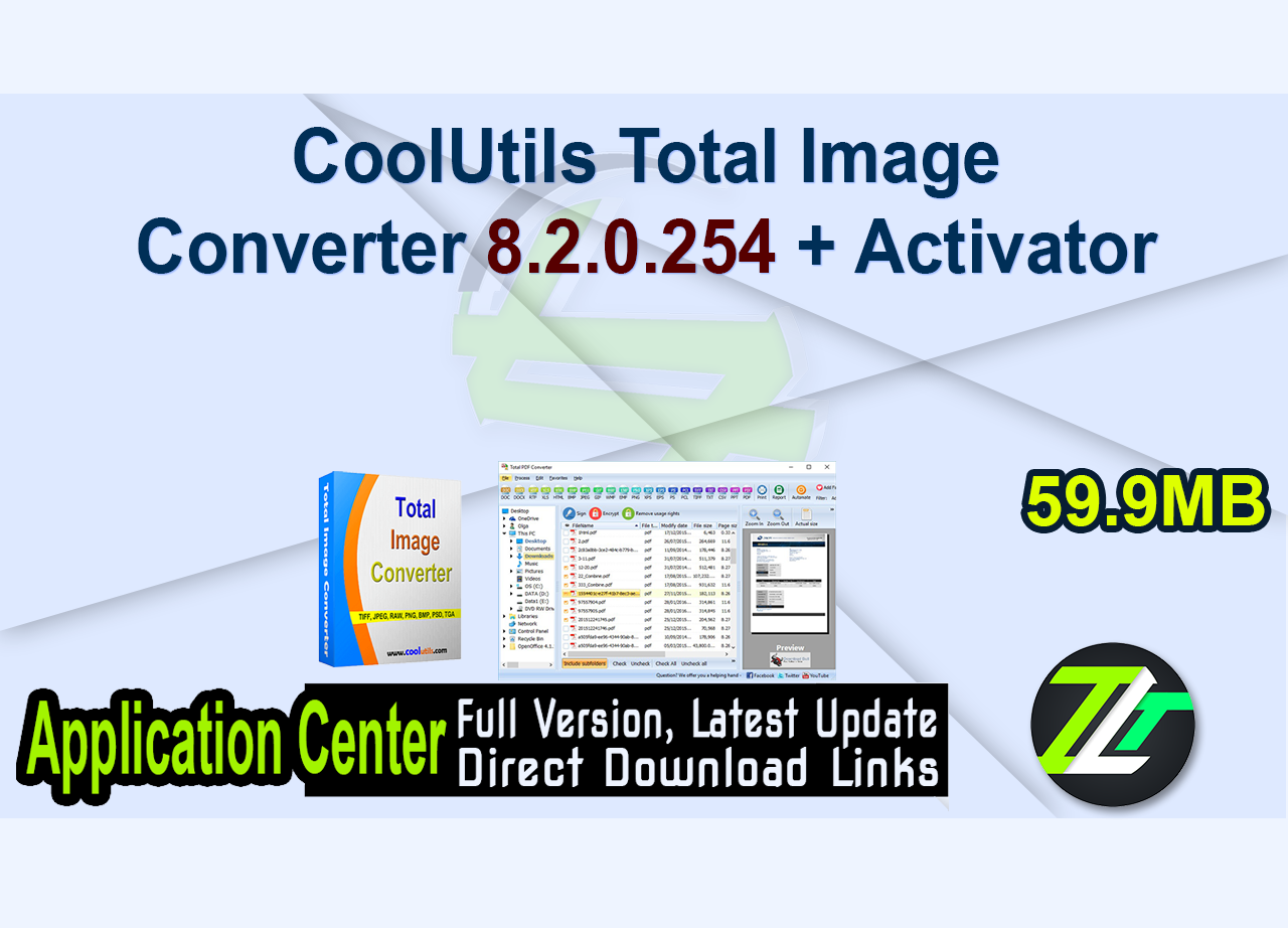 CoolUtils Total Image Converter 8.2.0.254 + Activator