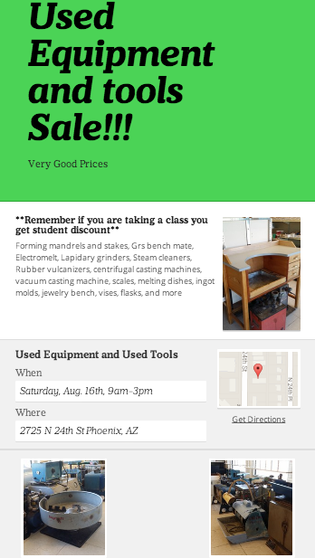 used jewelry tools and equipment for sale 