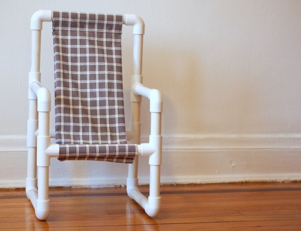 DIY Toddler Chairs Made Out Of PVC Pipe likewise PVC American Girl 