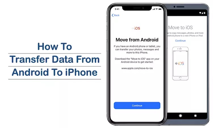 Transfer Data From Android to iPhone