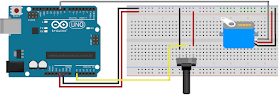 Arduino Servo motor interface