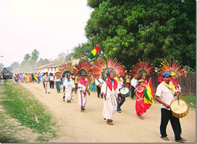 San Lorenzo de Moxos: población beniana (Bolivia)