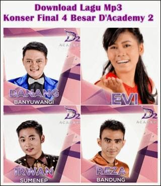 Lagu Konser Final 4 Besar D'Academy 2 - Koleksi Dangdut 