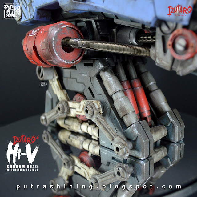 RX-93-ν2 Hi-ν Gundam Head | Customize Weathering by Putra Shining