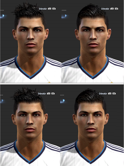 Pes 2013 - Face Cristiano Ronaldo