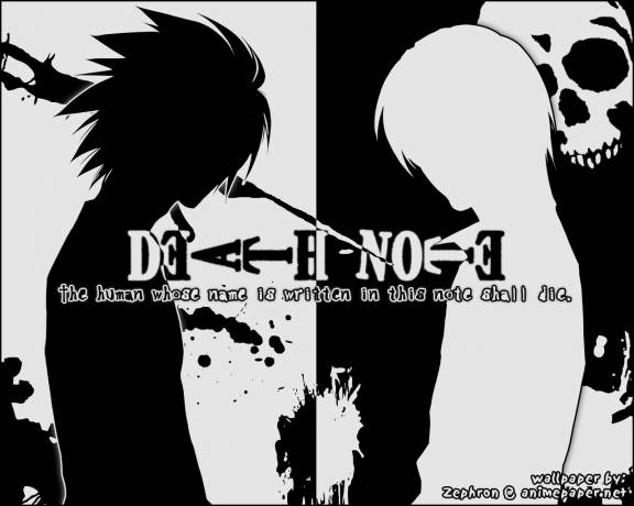 death note wallpaper. wallpapers de anime. death