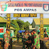 Dansatgas Yonif 400/Raider Tinjau Pos Perbatasan RI-PNG