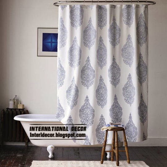 Latest designs of shower curtains and best trends
