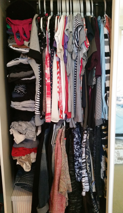 Away From The Blue Aussie Blogger Wardrobe Inventory Unorganised Closet
