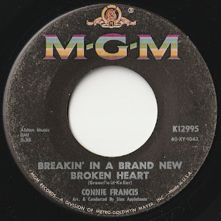 Connie Francis - Breakin' In A Brand New Broken Heart