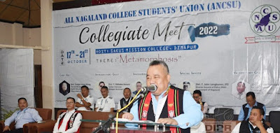 Mizoram’s Minister of State for Sports & Youth Services, Robert Romawia Royte recalled a time back in the 1980s when he was captivated by the performance of a football team from Nagaland. “I remember, when I was a student in Shillong, I was a big fan of the Nagaland Police (football team). They used to win all the tournaments. But it went silent (in the later years),” recalled Royte.