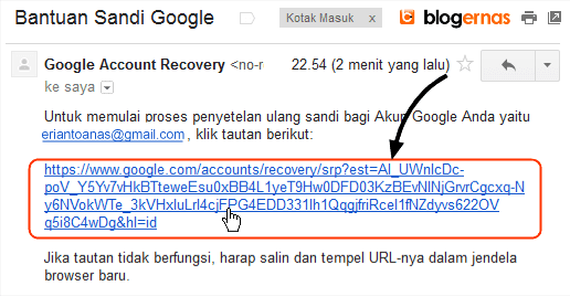 Cara Detail Mengatasi Lupa Password Gmail